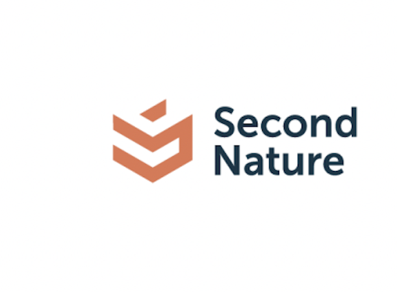 The orange Second Nature logo.