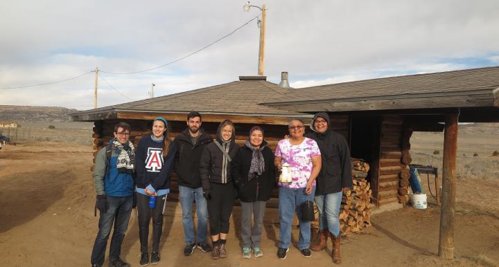 Indige Fewss Students Spring Break Immersion in Navajo Country